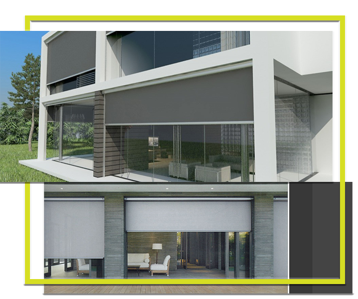 Cortinas Roller Toldo Vertical Exterior